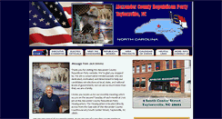 Desktop Screenshot of alexandercountyrepublicanparty.com